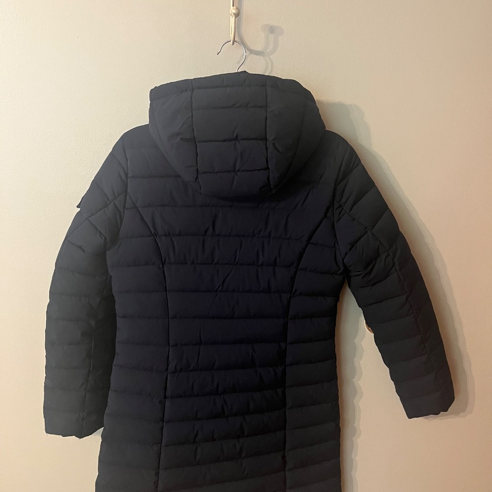 Ralph Lauren navy blue puffer coat - Picture 2 of 6